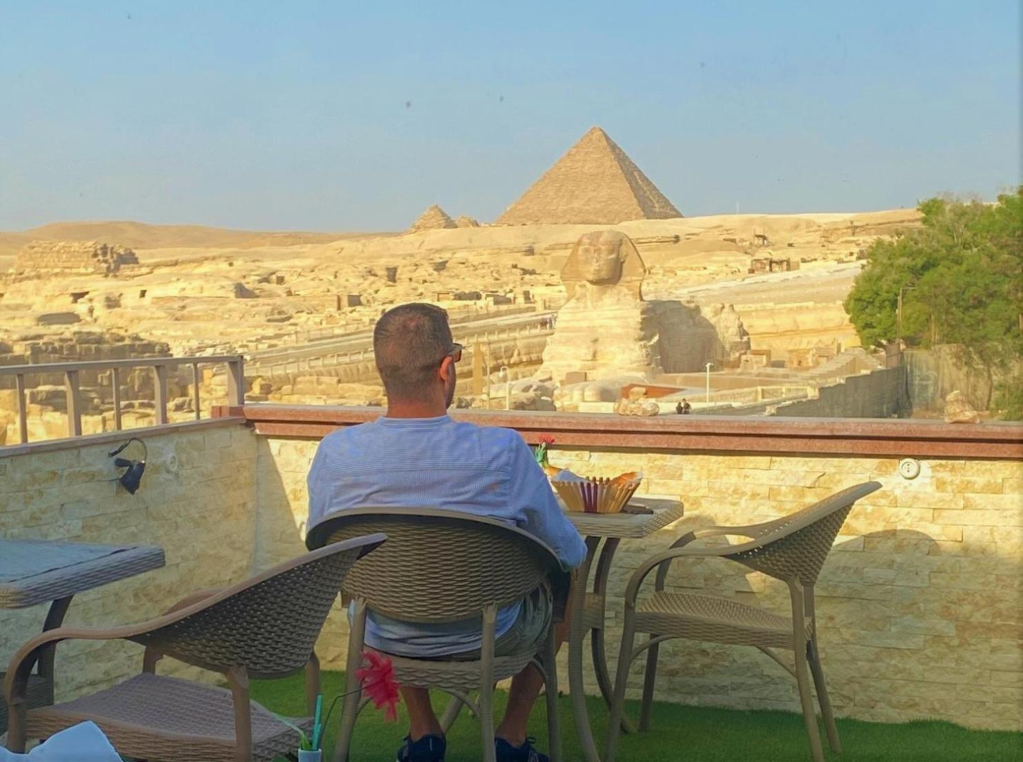Seven Pyramids View Inn Kairo Exterior foto