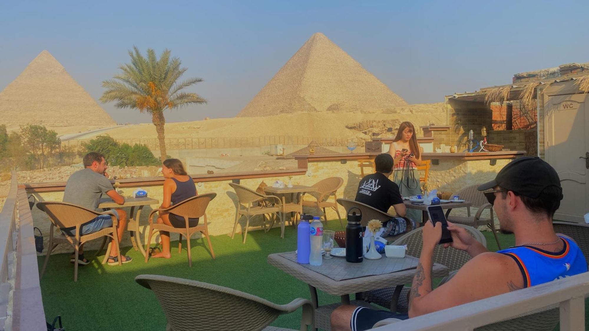 Seven Pyramids View Inn Kairo Exterior foto